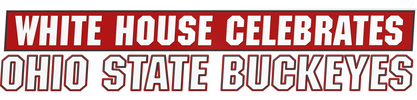 White House Celebrates Ohio State Buckeyes logo