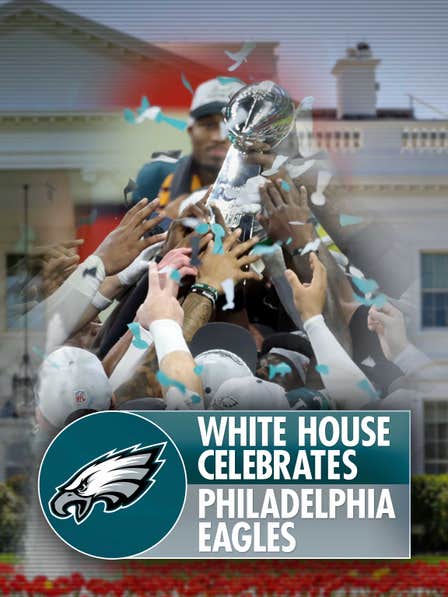 White House Celebrates Philadelphia Eagles dcg-mark-poster