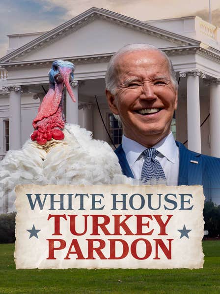 White House Turkey Pardon dcg-mark-poster