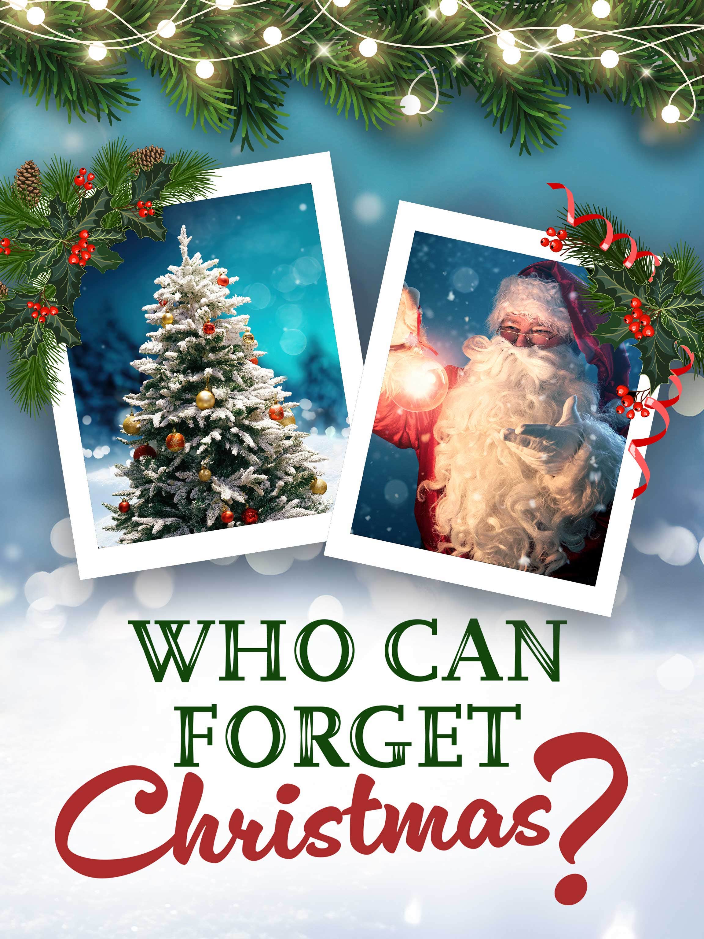 Who Can Forget Christmas dcg-mark-poster