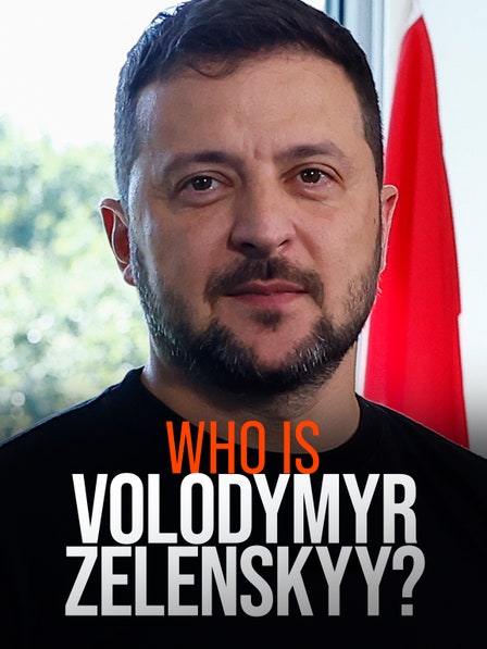 Who is Volodymyr Zelenskyy? dcg-mark-poster